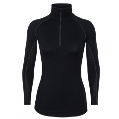 Icebreaker Womens 200 Zone LS Half Zip pulóver (3/4 cipzár)
