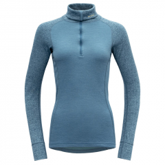 Devold DUO ACTIVE WOMAN ZIP NECK póló