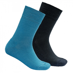 Devold DAILY MERINO MEDIUM SOCK 2PK KID zokni