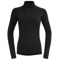 Devold DUO ACTIVE WOMAN ZIP NECK hosszú ujjú póló