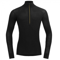 Devold WOOL MESH 190 ZIP NECK MAN hosszú ujjú póló