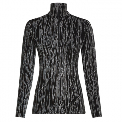 Icebreaker női 260 Vertex LS Half Zip Delta AOP póló