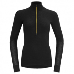 Devold WOOL MESH 190 ZIP NECK női póló