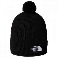 The North Face TNF LOGO BOX POM BEANIE sapka