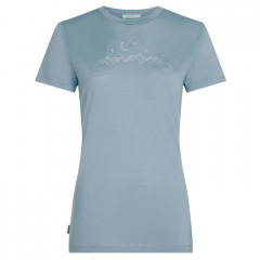 Icebreaker Women Merino 150 Tech Lite SS Tee Sparkling Stars póló