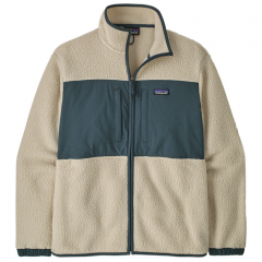 Patagonia Retro Pile Patch Jacket férfi cipzáras pulóver
