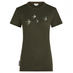 Icebreaker Merino 150 Tech Lite SS Tee Bird Transit női póló
