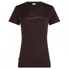 Icebreaker Merino 150 Tech Lite SS Tee Sparkling Sta női póló