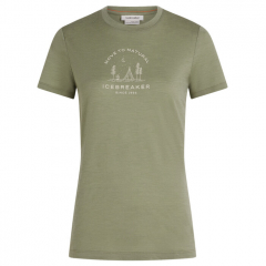 Icebreaker Merino 150 Tech Lite SS Tee Peace Pas női póló