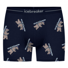 Icebreaker 150 Anatomica Boxers BearTourAOP férfi boxeralsó