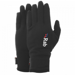 Rab Power Stretch Pro Glove fekete kesztyű