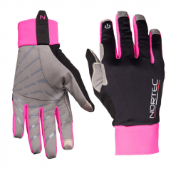 Nortec RUNNING GLOVES LIGHT PINK kesztyű