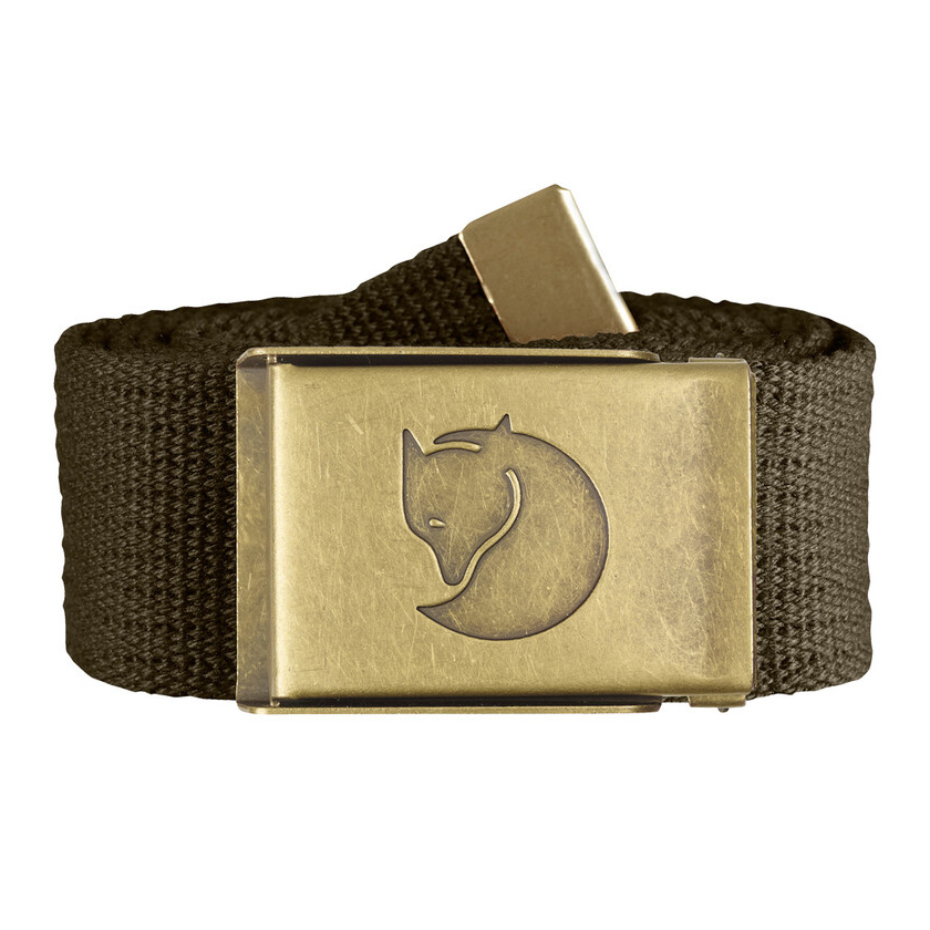 Fjällräven Canvas Brass Belt 4 cm öv