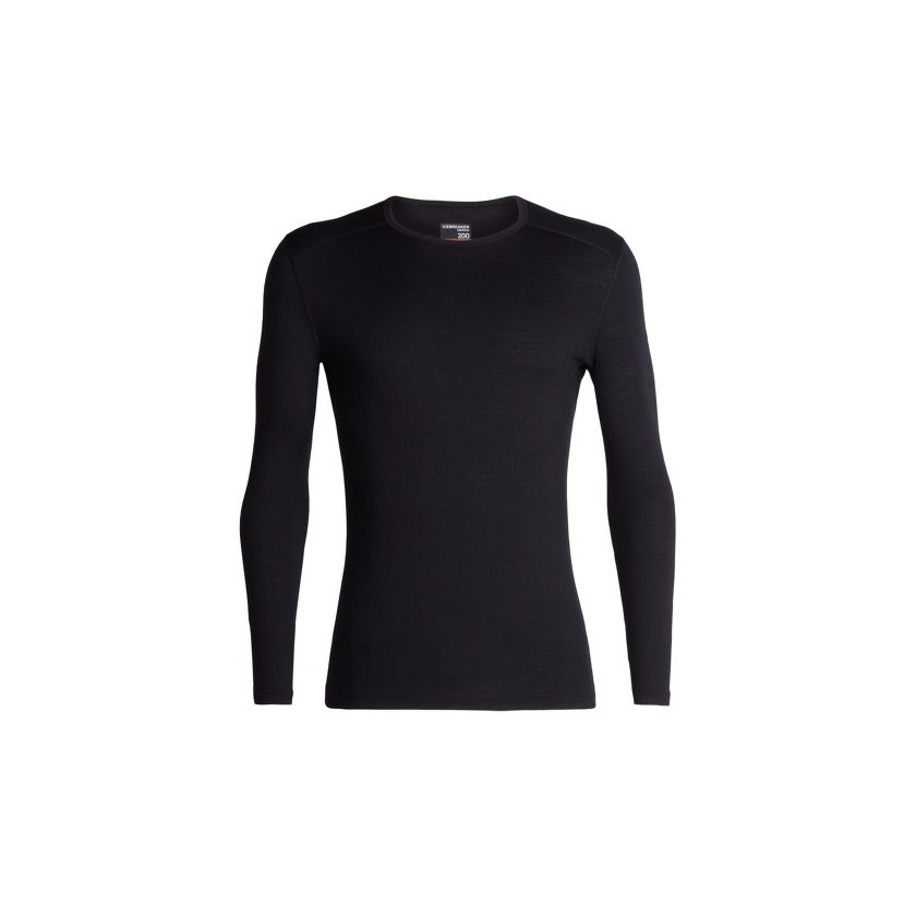 Icebreaker Mens 200 Oasis LS Crewe hosszú ujjú póló