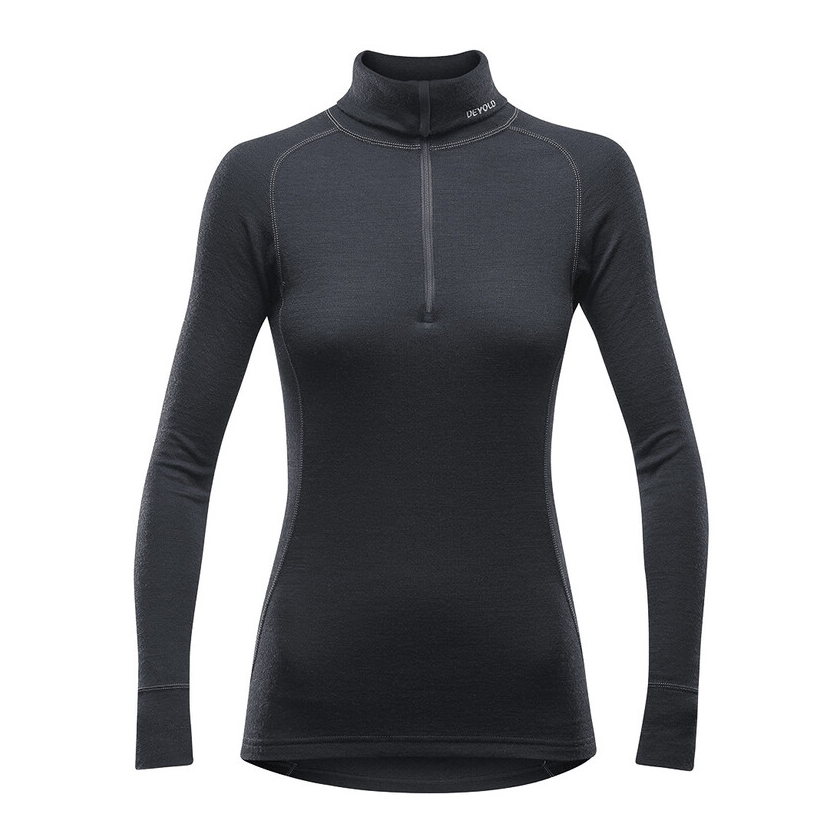 Devold DUO ACTIVE WOMAN ZIP NECK póló