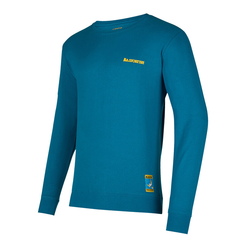 La Sportiva Climbing on the Moon Sweatshirt férfi hosszú ujjú póló