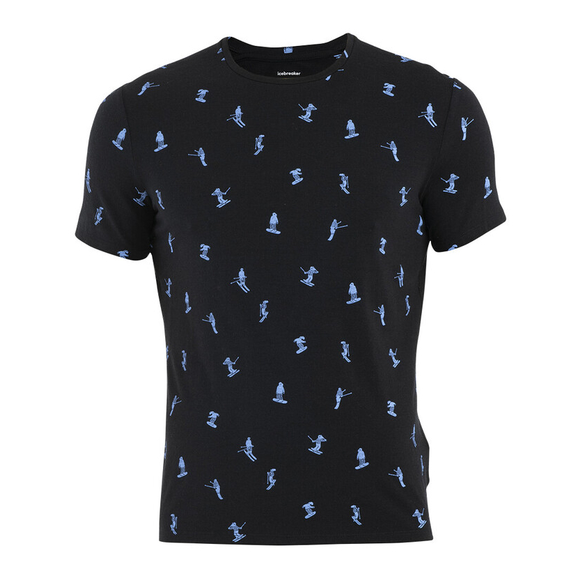 Icebreaker Men 150 Anatomica SS Crewe Ski Day rövid ujjú póló
