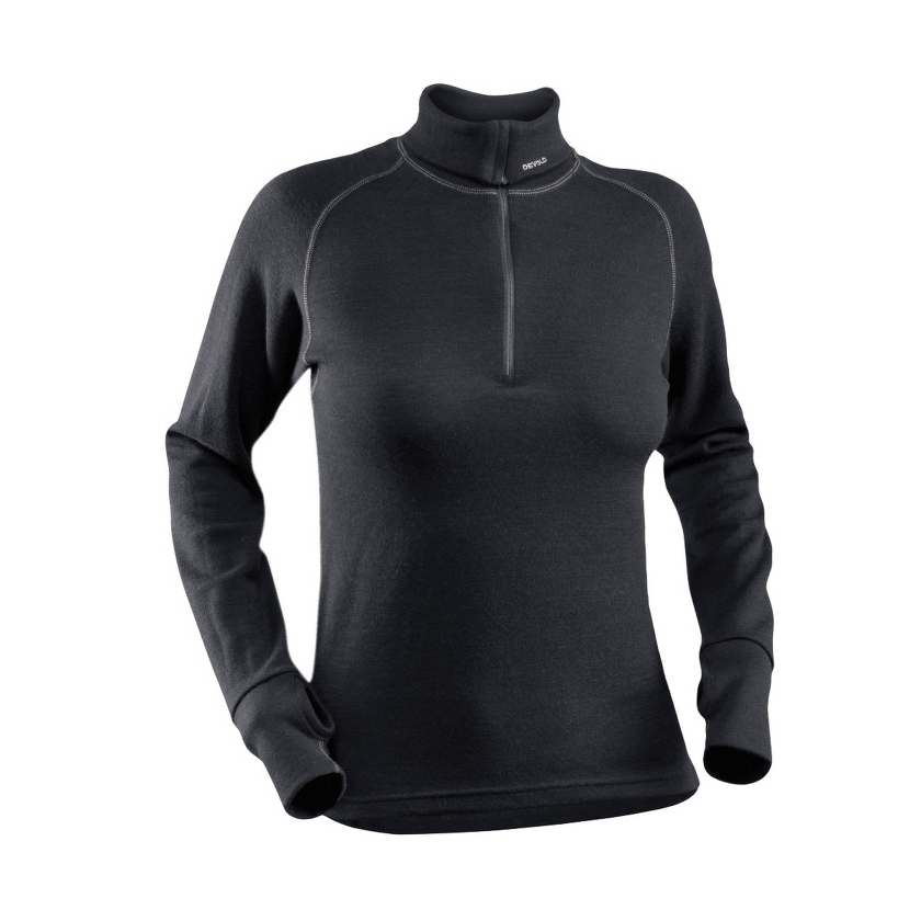 Devold EXPEDITION WOMAN ZIP NECK cipzáras pulóver