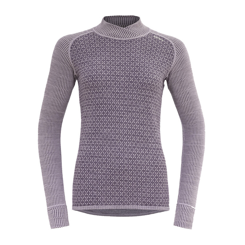Devold KVITEGGA MERINO 230 CROSS NECK WOMAN hosszú ujjú póló