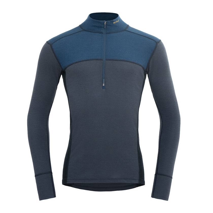 Devold LAUPAREN MERINO 190 ZIP NECK MAN hosszú ujjú póló