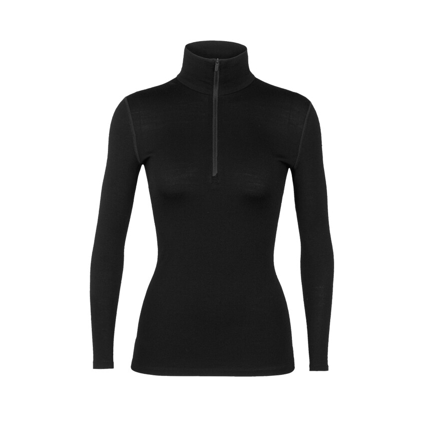 Icebreaker Women 260 Tech LS Half Zip hosszú ujjú póló
