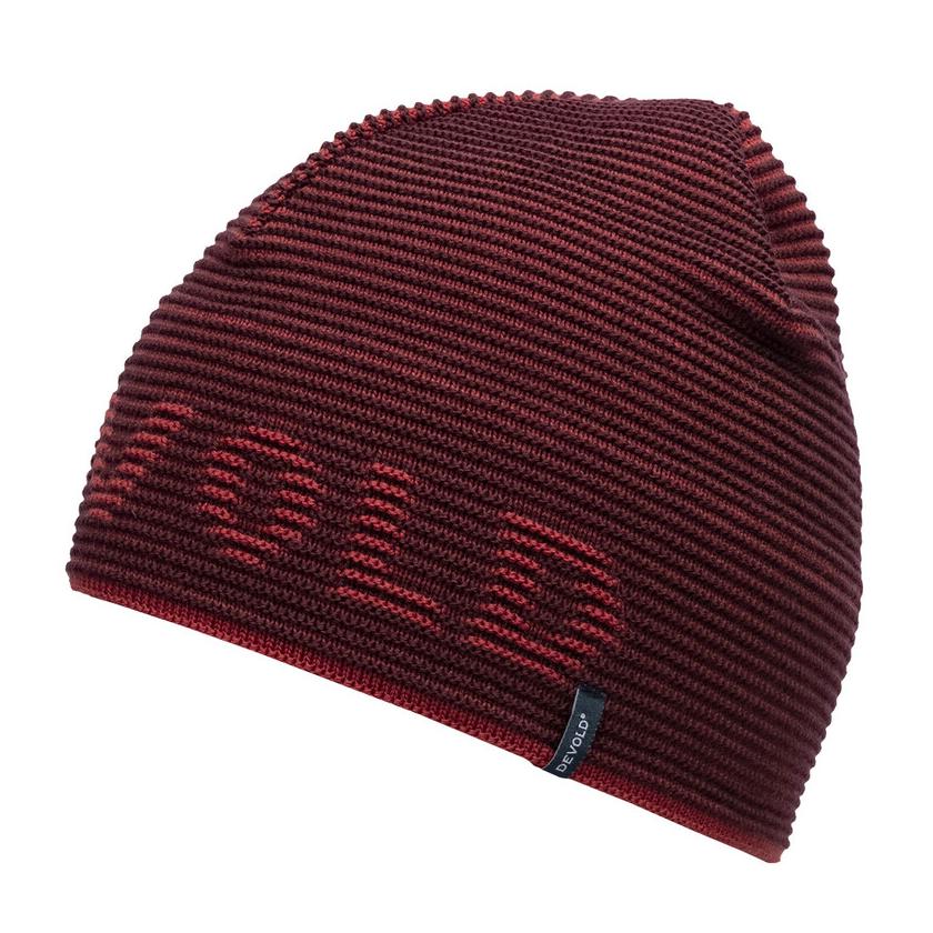 Devold RIB LOGO MERINO BEANIE sapka