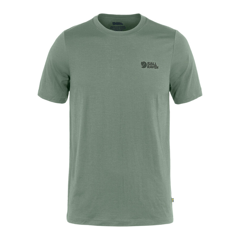 Fjällräven Abisko Wool Logo SS Men póló