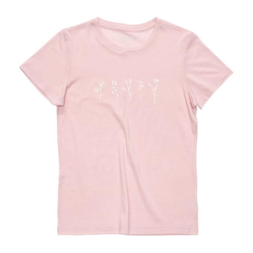 Devold CLASSIC FLOWERS TEE női póló