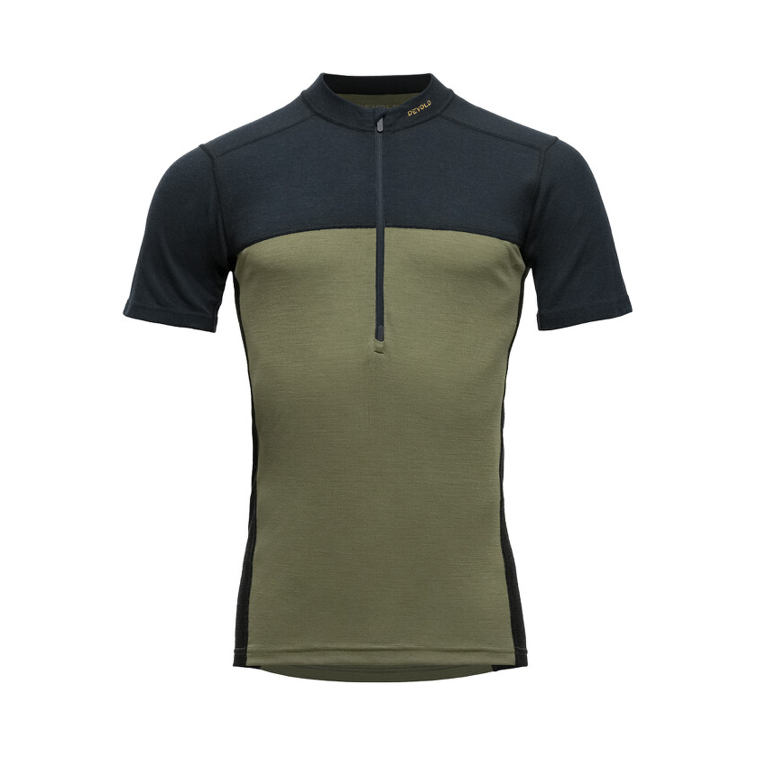 Devold LAUPAREN MERINO 190 ZIP TEE MAN póló