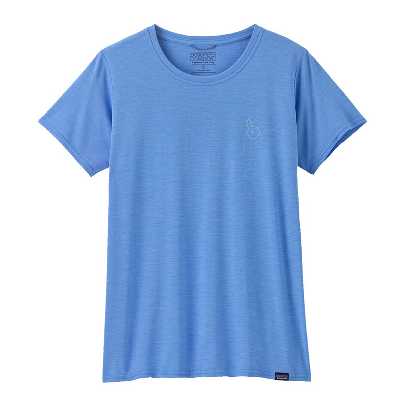 Patagonia Womens Cap Cool Daily Graphic Shirt - Waters póló