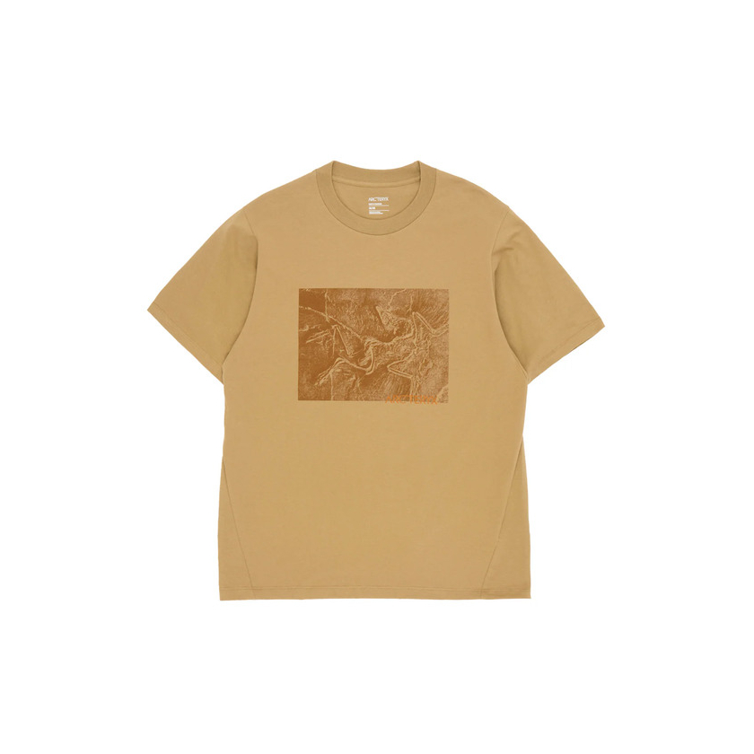 Arcteryx Kragg Cotton Lithographica SS férfi póló