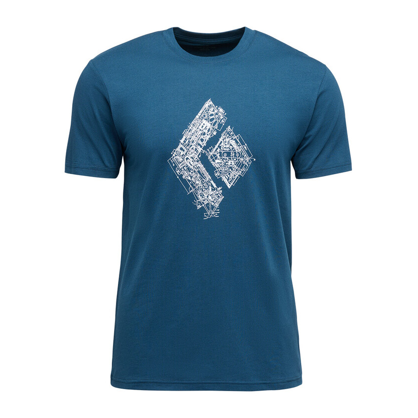 Black Diamond férfi ENGINEERED DIAMOND SS póló