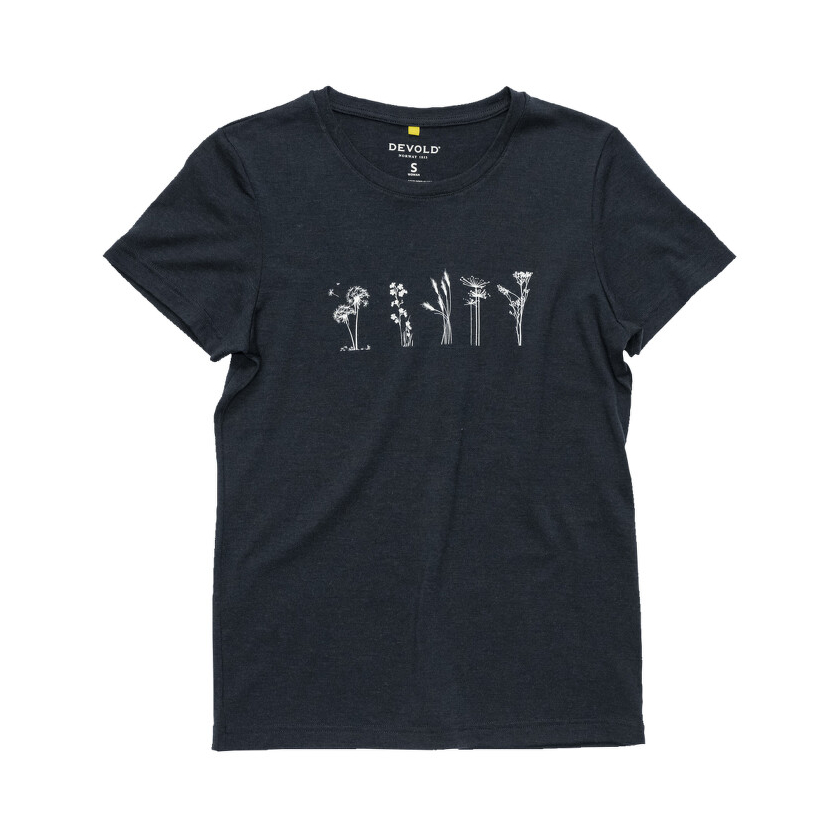 Devold CLASSIC FLOWERS TEE női póló
