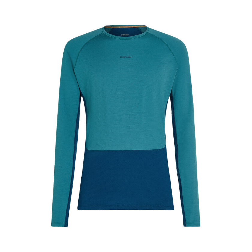 Icebreaker Men 200 ZoneKnit LS Crewe póló