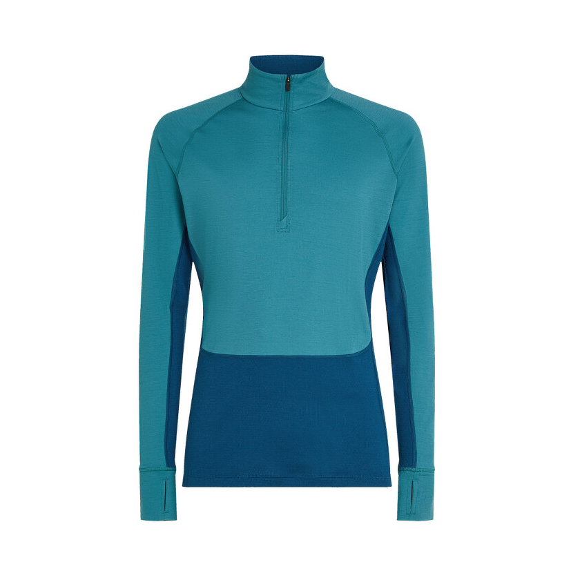 Icebreaker Men 200 ZoneKnit LS Half Zip póló