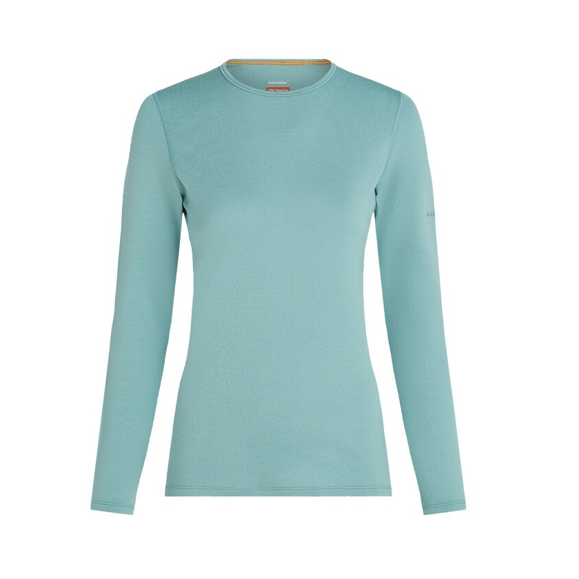 Icebreaker női 260 Tech LS Crewe póló