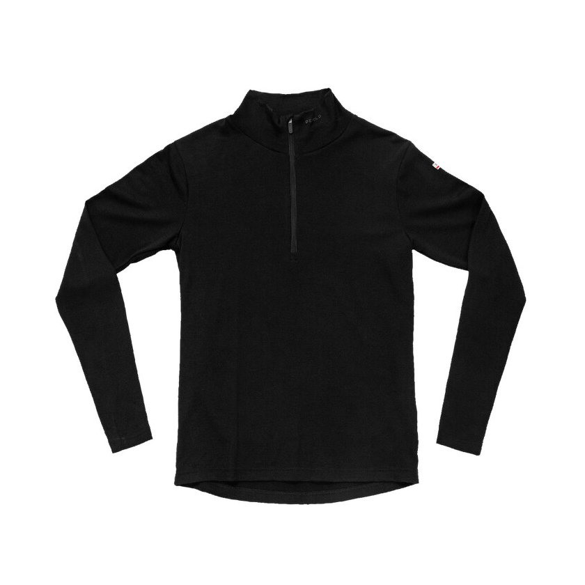 Devold BREEZE PLUSINO 200 ZIP NECK női póló