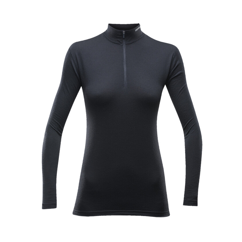 Devold BREEZE WOMAN HALF ZIP NECK póló