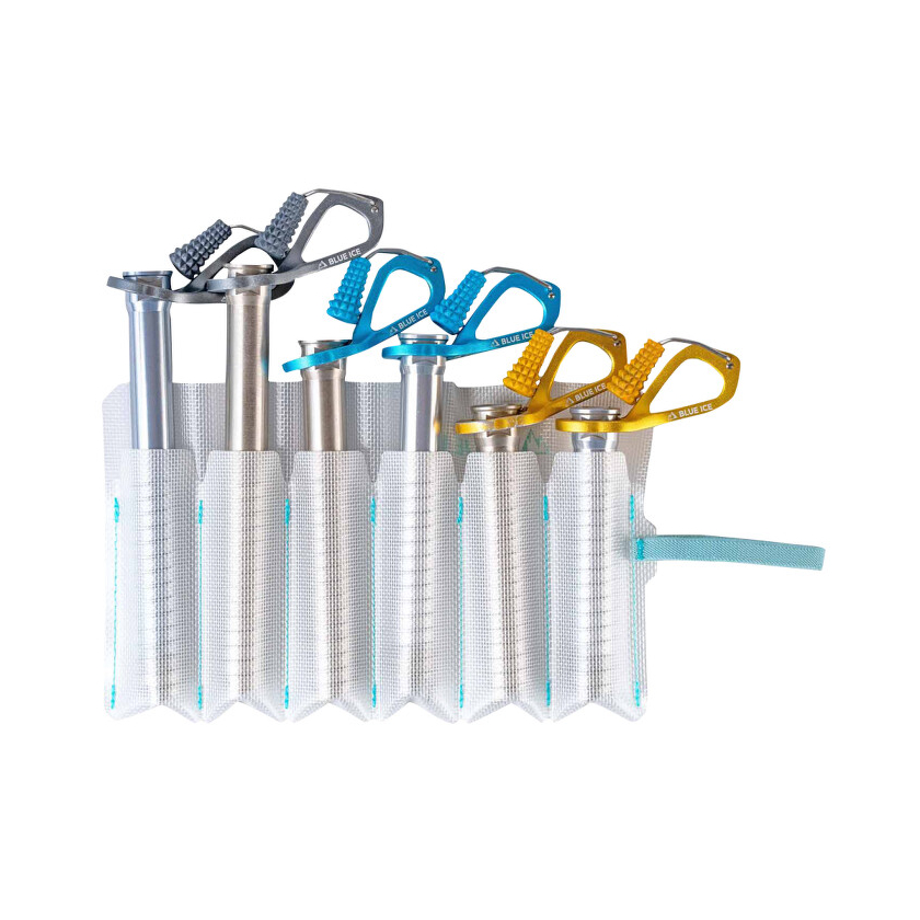 Blue Ice Rollup Ice Screw Holder jégcsavar tartó