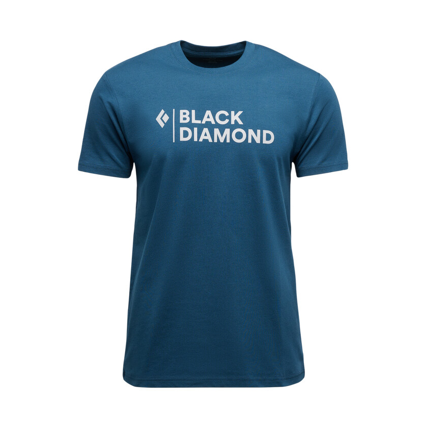 Black Diamond Men MINI STACKED SS TEE póló