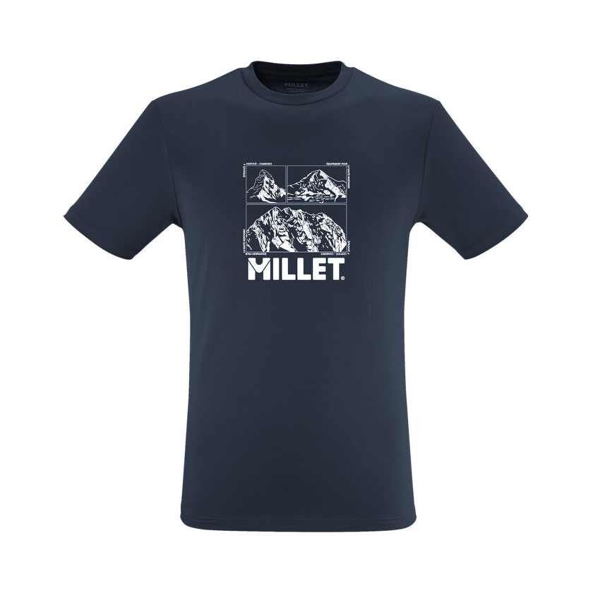 Millet Chamonix Logo TS SS férfi póló