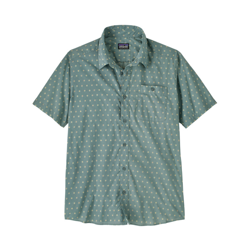 Patagonia Mens Go To Shirt Rövid Ujjú Ing