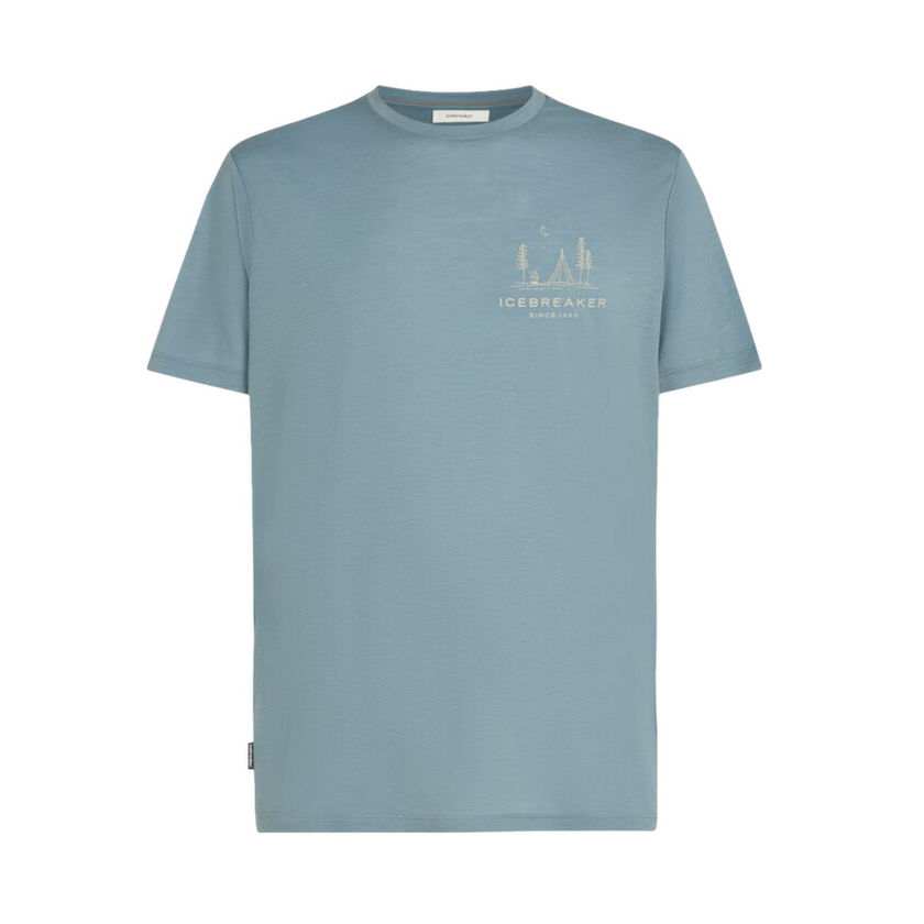 Icebreaker Merino 150 Tech Lite SS Tee Peaceful Pass férfi póló