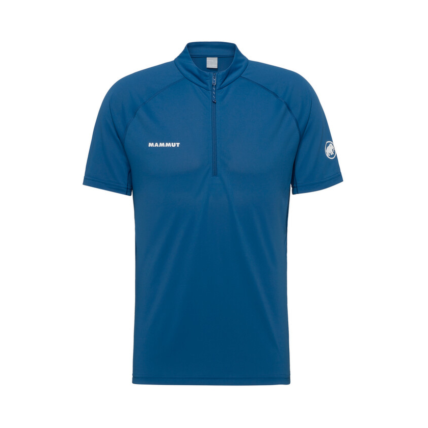 Mammut Ducan FL Half Zip T-Shirt Men: Ultra könnyű és gyorsan száradó póló