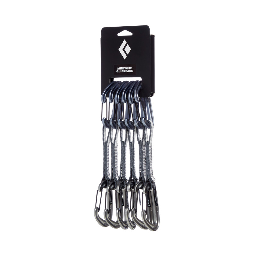 Black Diamond MINIWIRE QUICKPACK 12cm expressz karabiner szett