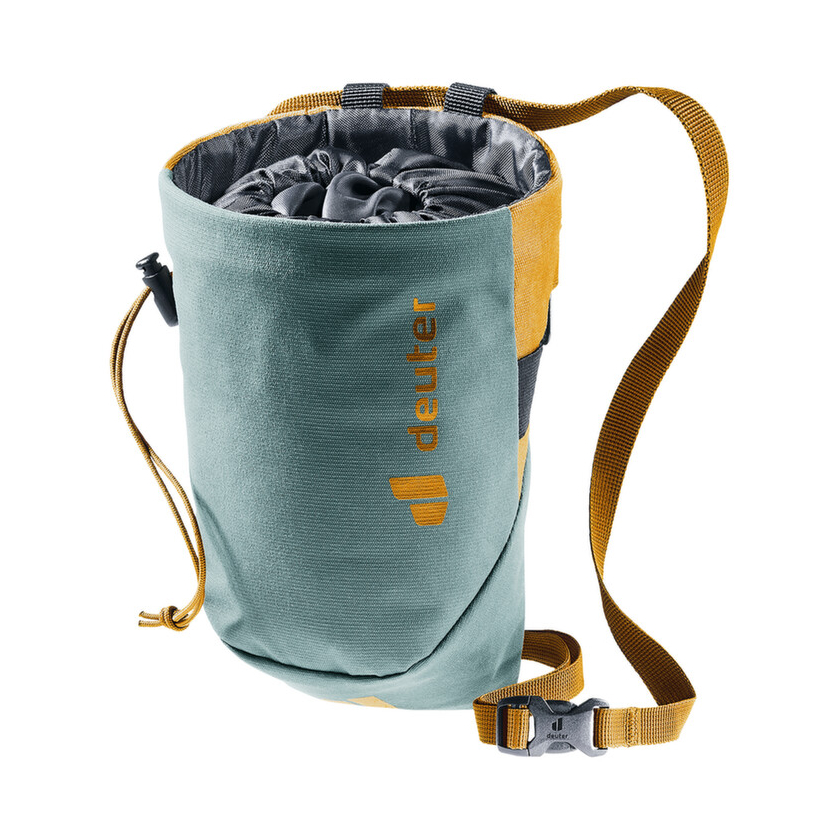 Deuter Gravity Chalk Bag II L: Nagy magnéziumtartó zsák igényeseknek