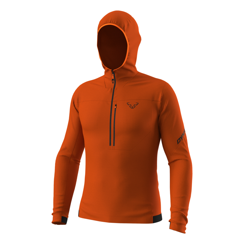 Dynafit Traverse Thermal Hooded 1/2 Zip Men pulóver