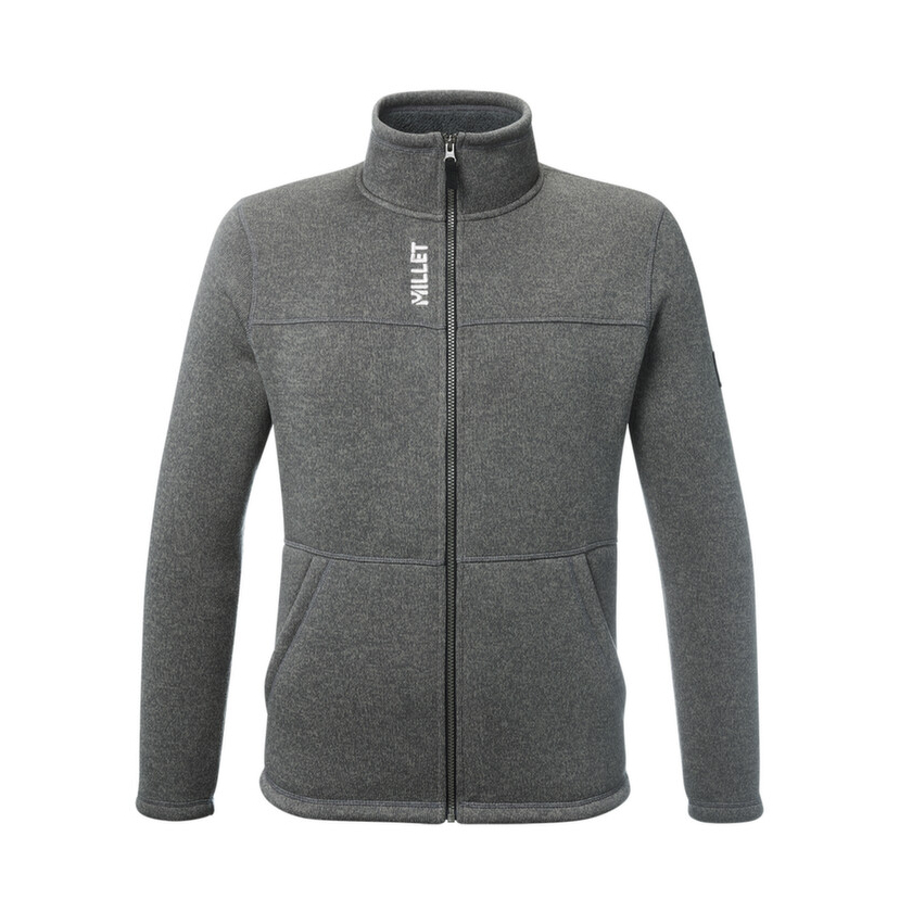 Millet CHAMONIX KNITWARM Jacket férfi cipzáras pulóver