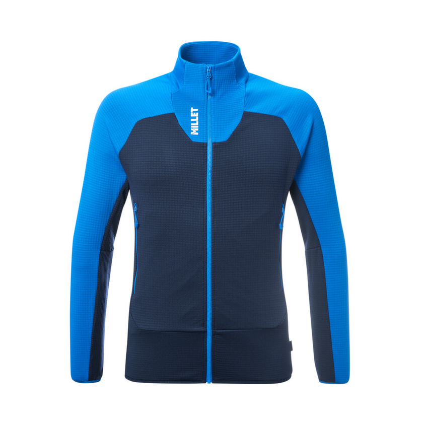 Millet KAMET GRID Jacket férfi cipzáras pulóver