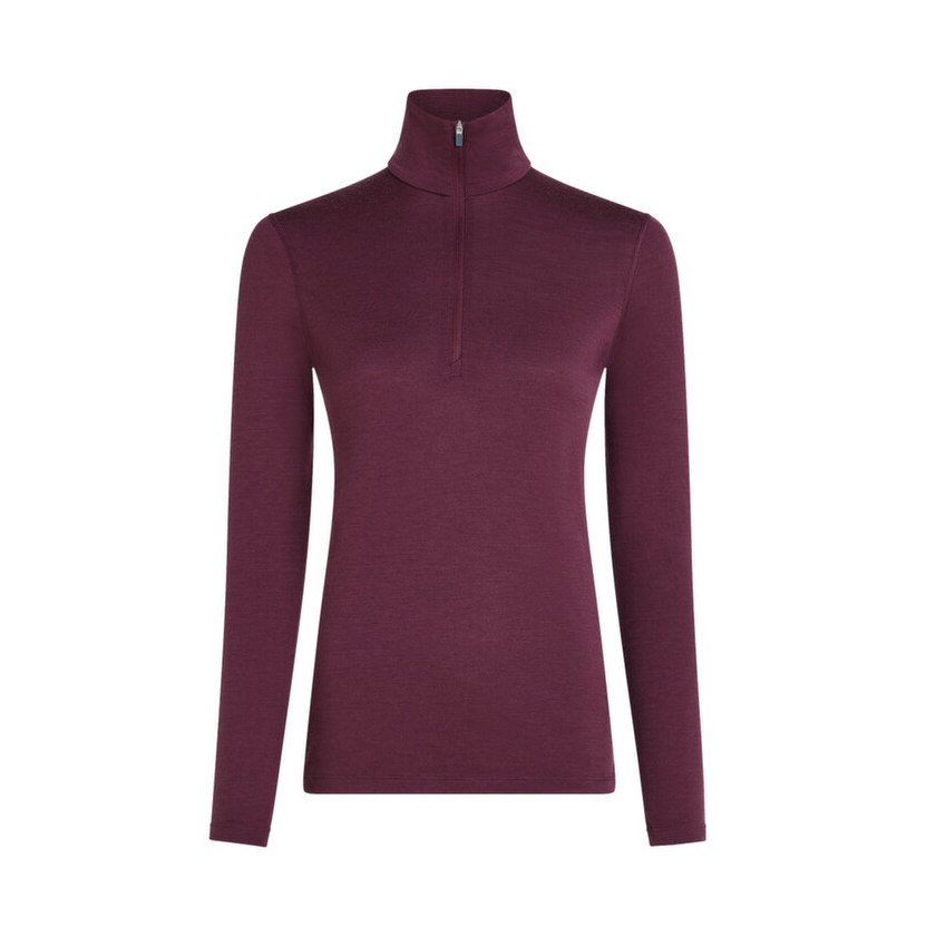 Icebreaker 200 Oasis LS Half Zip női hosszú ujjú póló